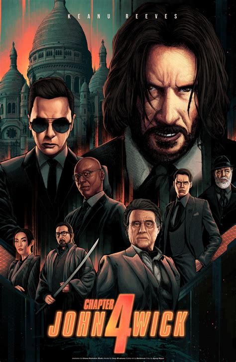 John Wick 4 Alternative Movie Poster | Poster By Arkanaillustrations