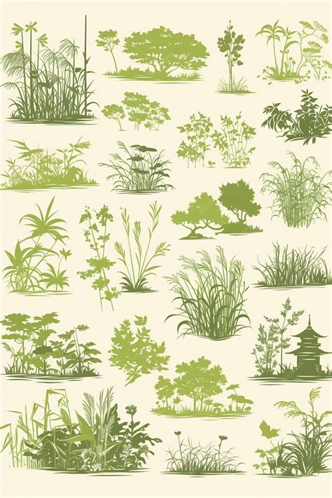 Premium Vector | Vietnamese rice paddy patterns with agricultural themes
