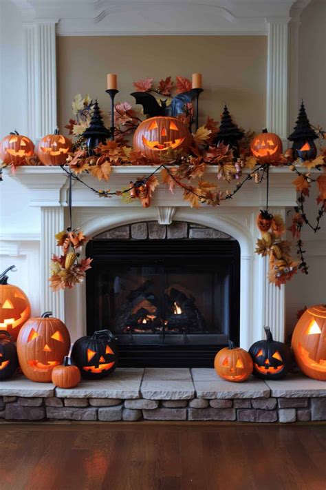 39 Halloween Mantel Decor Ideas To Spookify Your Space