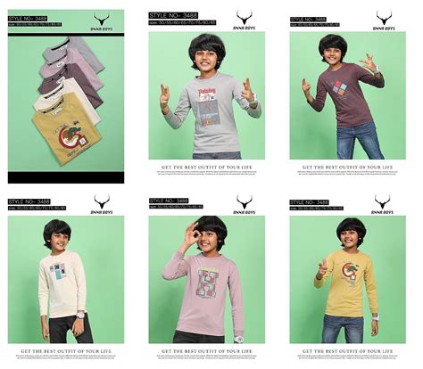 3488 Bnna Canvas Boys Tshirt Supplier – Kavya Style Plus