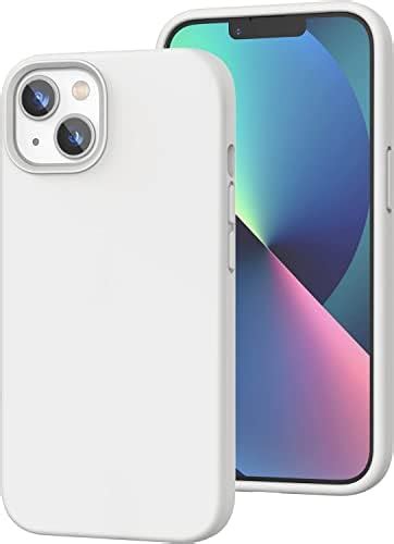 MIDOS Back Cover Compatible with iPhone 13 Liquid Silicone Case Full ...