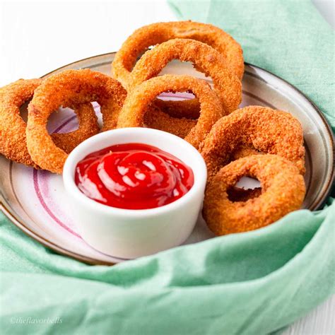 Frozen Onion Rings in Air Fryer - The Flavor Bells