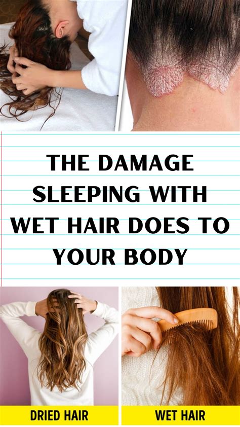 Is Sleeping On Wet Hair Bad For Your Hair at Evelyn Ayala blog