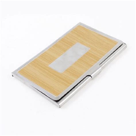 Alcoa PrimeMetal Business Credit Name Card Container Holder Light Brown ...
