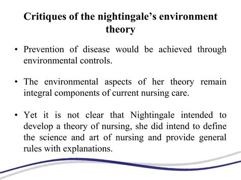 Florence nightingale’s environment theory | PPTX