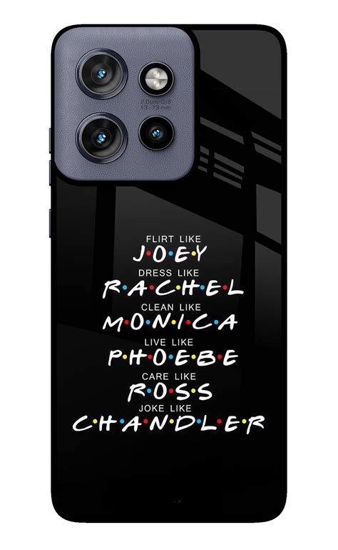 Buy Now FRIENDS Character Glass Case for Moto Edge 50 Neo Online | Casekaro