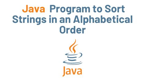 Alphabetize Strings Java 的图像结果