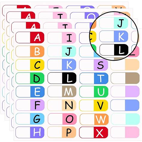Image result for Alphabet File Folder Labels