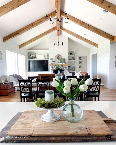 Vaulted Ceiling With Wood Beams - The Best Picture Of Beam