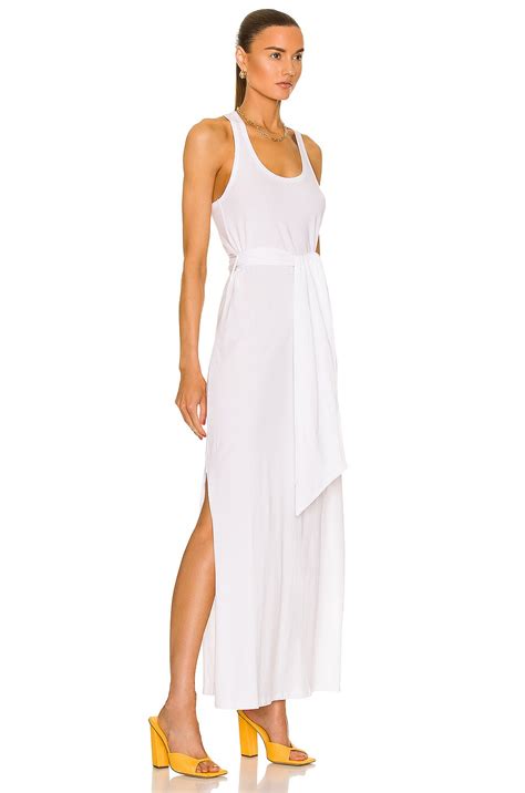 JONATHAN SIMKHAI STANDARD Goldie Maxi Dress in White | FWRD