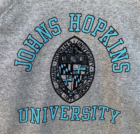 Vintage 90s Johns Hopkins University Blue Jays Sweatshirt, Johns ...