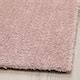 KNARDRUP rug, low pile, pale pink, 133x195 cm (4'4"x6'5") - IKEA