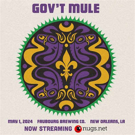 Government Mule Logo The Space Between The M And The U In The
