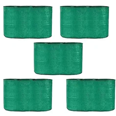 Buy HDPE Round Spinach Grow Bag – 24×12 Inches – 250 GSM | Sam's Garden ...