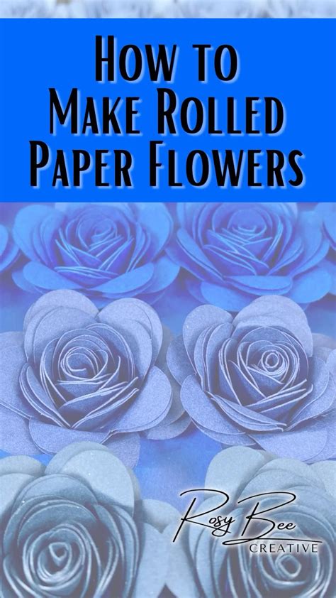 How to Make Rolled Paper Flowers 的图像结果