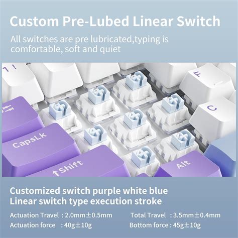 AJAZZ AK820 Wired Mechanical Keyboard 75% Gaming India | Ubuy