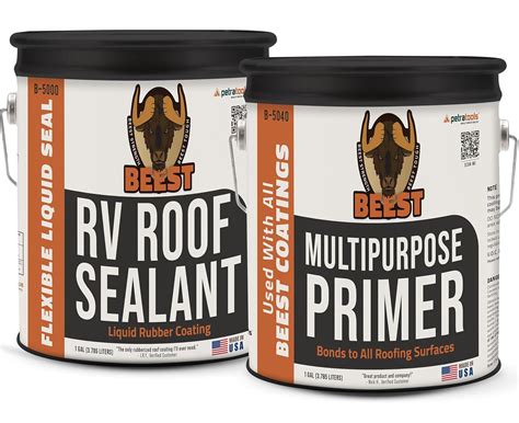 Amazon.com: BEEST RV Roof Sealant, Camper Roof Sealant & Metal Roof ...