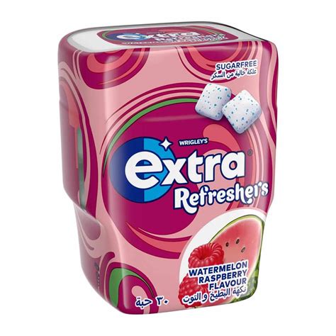 EXTRA REFRESHERS GUM WATERMELON & RASPBERRY 67G – The Grocer