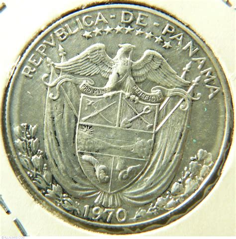 1/2 Balboa 1970, Republic (1903-prezent) - Panama - Coin - 39871