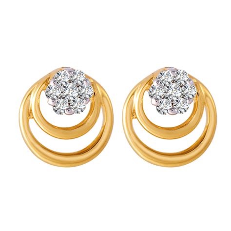 Purchase Diamond Clip on Earrings for Women Online | PC Chandra Gold ...