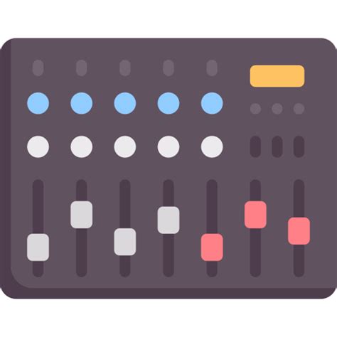 Sound mixer - Free controls icons