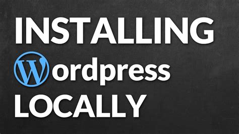 Local for Installing WordPress 的图像结果
