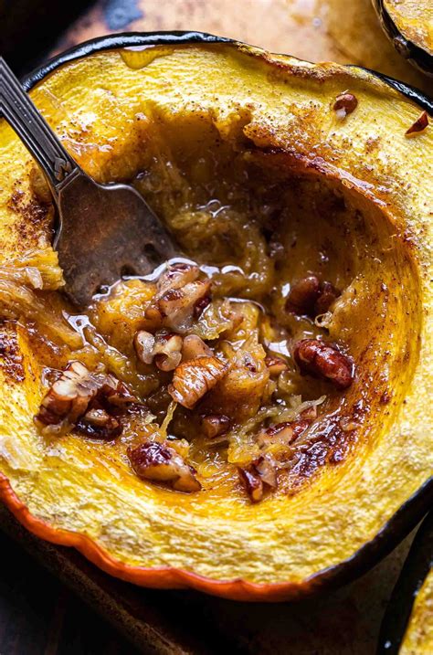 Maple Roasted Acorn Squash - Recipe Runner