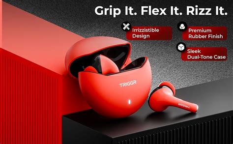 TRIGGR Rizz Duo Truly Wireless Bluetooth in Ear Earbuds with Latest BT ...