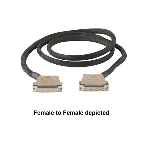 50-Pin Male to Male D-Type Cable Assy, 2m, A050DM5-050DM5-0A200