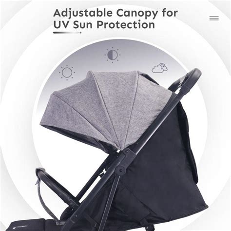 Pocket Air Baby Stroller - One Hand Fold, Light Weight