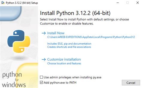 Image result for Python Install Windows 10