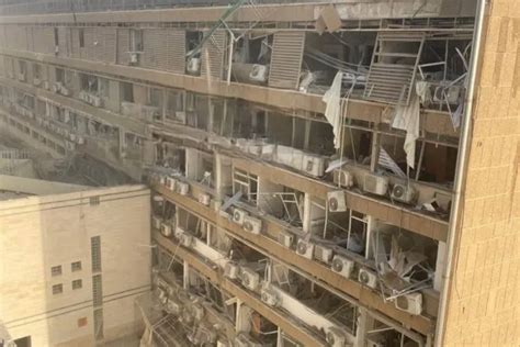 Iranian missile strikes Israeli hospital wounding dozens