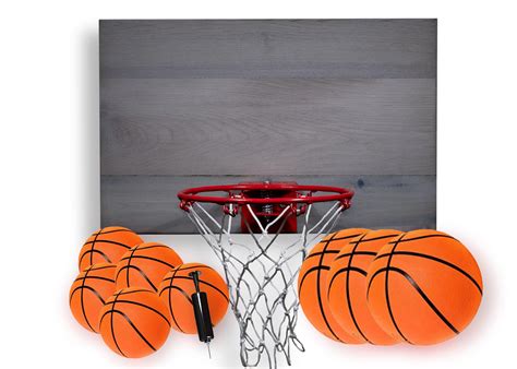 Cali Kiwi Pros Mini Indoor Basketball Hoop and Ball Set in Solid red ...