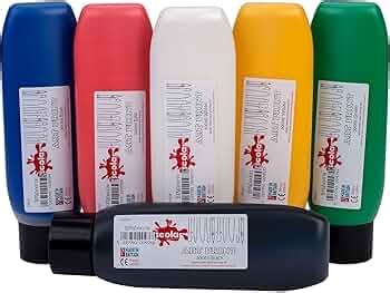Speedball Fabric Ink Block Print Falling In Art Ing Ink Set - 6 Vibrant ...