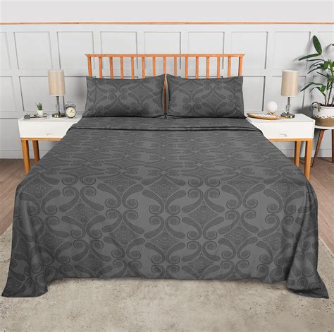 Utopia Bedding Queen Size Sheet Set – 4 Piece Bed Sheets, Soft and Breathable Microfiber, Includes 1 Aesthetic