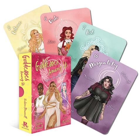 Goddesses Among Us: Oracle Deck With 36 Full-color Cards and 128-page ...