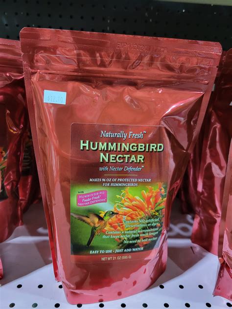Hummingbird Nectar 21oz - SymbiOp Garden Shop