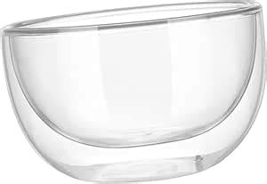 Buy Baskety Glass Bowls for Kitchen Prep Dessert Dips and Candy Dishes ...