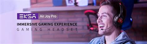 Buy EKSA E3 Wired Over Ear Gaming One Controller Noise Cancelling ...