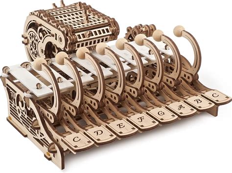 Buy UGEARS Mechanical Celesta 3D Puzzles - DIY Functional Musical ...