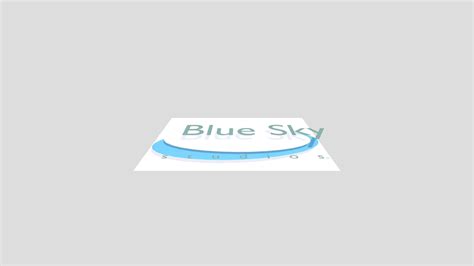 Blue Sky Studios logo Remake 2009 (Ice Age Dawn - 3D model by ...