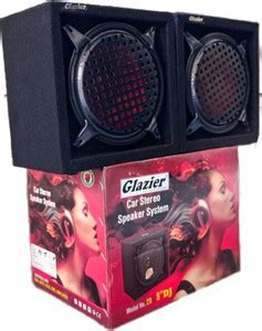 Glazier MELTIMEDIA CAR stereo Speaker system MODEL NUMBER 28 FOR USED ...