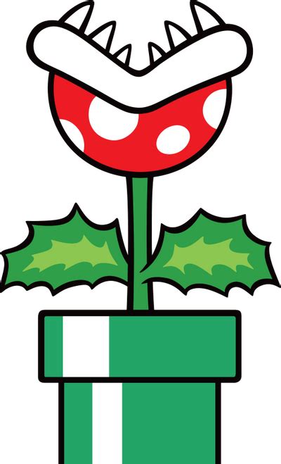 Super Mario: Piranha Plant 2D by Joshuat1306 on DeviantArt