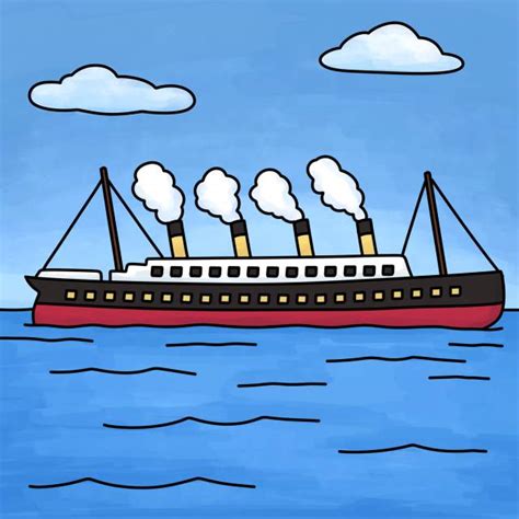 Titanic Draw Tutorial 的图像结果