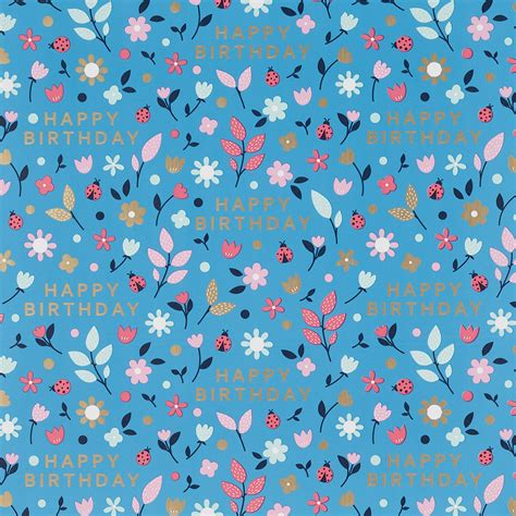Kirkland Birthday Wrapping Paper at Christopher Schauer blog