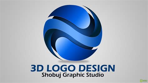 3D Logo Design Template – GraphicsFamily