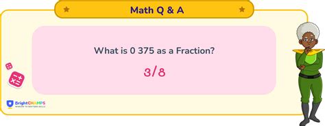 What is 0 375 as a Fraction [Solved]