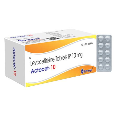 ACTOCET-10 Tablets FITWEL PHARMACEUTICALS PVT. LTD.