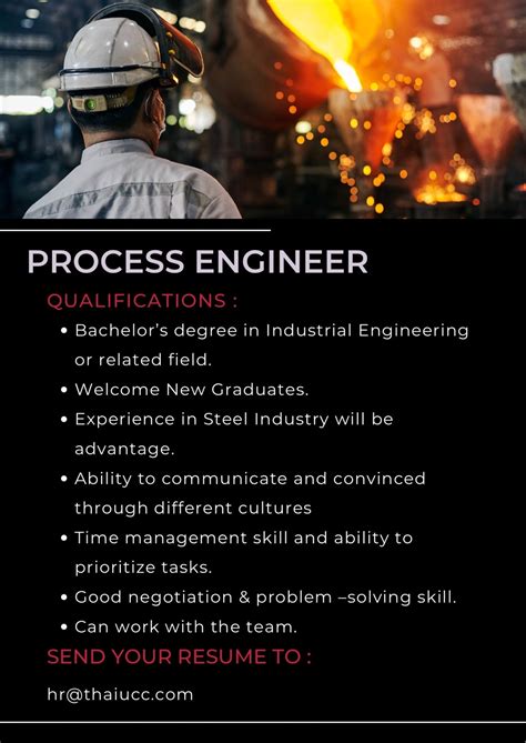 Job vacancy - UCC INDUSTRY COMPANY