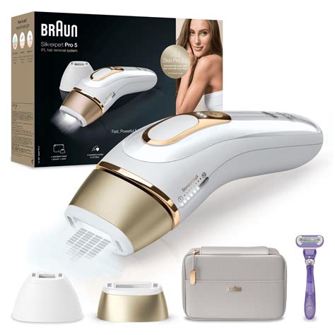 Buy BraunIPL Silk-Expert Pro 5, At Home Hair Removal with Pouch ...